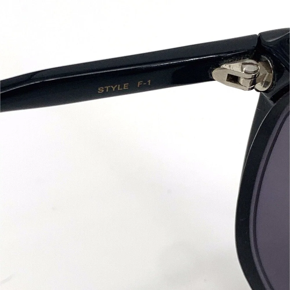Vintage Ray Ban F1 Black‎ Oversized Purple Lens B & L France 1970s FRAMES ONLY!